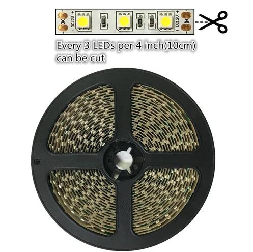 (image for) 810nm Infrared LED Light Strips, SMD5050-300 60 LEDs 12W Per Meter LED Tape Light